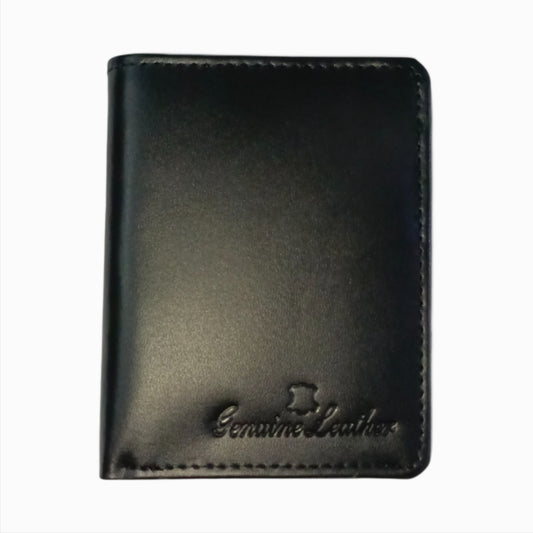 Card Holder | Sheep Leather | Bifold | Charcoal